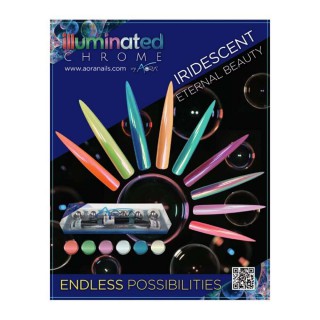 Aora Chrome Illuminated Kit, 6 colors OK1212